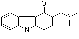3-[(二甲基氨基)甲基]-9-甲基-1,2,3,9-四氢-4H-咔唑-4-酮分子结构 (CAS 153139-56-1)