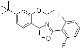 乙螨唑分子结构 (CAS 153233-91-1)