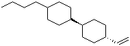 (反式,反式)-4-乙烯基-4'-丁基-1,1'-联环己烷分子结构 (CAS 153429-47-1)