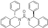 双[(1S)-3,4-二氢-1-苯基-2(1H)-异喹啉基]甲酮分子结构 (CAS 1534326-81-2)
