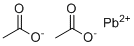 无水醋酸铅分子结构 (CAS 15347-57-6)
