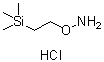 structure of CAS# 153502-27-3, O-(2-Trimethylsilylethyl)hydroxylamine hydrochloride