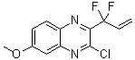 3-氯-2-(1,1-二氟-2-丙烯-1-基)-6-甲氧基喹喔啉分子结构 (CAS 1535210-94-6)