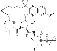 Voxilaprevir molecular structure (CAS 1535212-07-7)