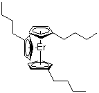 Tris(n-butylcyclopentadienyl)erbium molecular structure (CAS 153608-51-6)