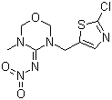 structure of CAS# 153719-23-4, 噻虫嗪