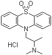 structure of CAS# 15374-15-9, 盐酸二氧丙嗪