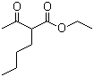 structure of CAS# 1540-29-0, Ethyl 2-acetylhexanoate