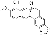 structure of CAS# 15401-69-1, Berberrubine chloride