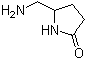 structure of CAS# 154148-69-3, 5-(Aminomethyl)pyrrolidin-2-one