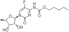 卡培他滨分子结构 (CAS 154361-50-9)