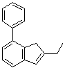 structure of CAS# 154380-63-9, 2-乙基-7-苯基-1H-茚