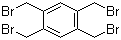 1,2,4,5-四(溴甲基)苯分子结构 (CAS 15442-91-8)