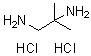 2-甲基-1,2-丙二胺二盐酸盐分子结构 (CAS 15444-85-6)