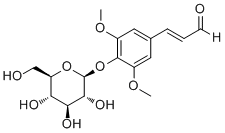 芥子醛葡萄糖苷分子结构 (CAS 154461-65-1)