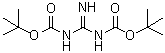 N1,N2-二(叔丁氧羰基)胍分子结构 (CAS 154476-57-0)