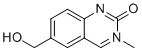 6-(羟基甲基)-3-甲基-3,4-二氢-2(1H)-喹唑啉酮分子结构 (CAS 1544925-31-6)