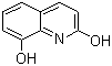 2,8-喹啉二醇分子结构 (CAS 15450-76-7)