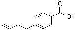 4-(3-丁烯基)苯甲酸分子结构 (CAS 15451-35-1)