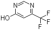 structure of CAS# 1546-78-7, 4-羟基-6-三氟甲基嘧啶