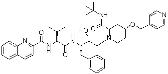 帕利那韦分子结构 (CAS 154612-39-2)