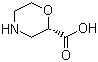 structure of CAS# 154731-81-4, (S)-吗啉基-2-羧酸