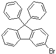 3-溴-9,9-二苯基-9H-芴分子结构 (CAS 1547491-70-2)