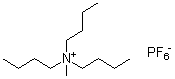 三丁基甲基铵六氟磷酸盐分子结构 (CAS 154883-01-9)