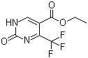 5-乙氧基羰基-4-(三氟甲基)嘧啶-2(1H)-酮分子结构 (CAS 154934-97-1)