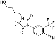 structure of CAS# 154992-24-2, RU 58841