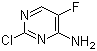 structure of CAS# 155-10-2, 4-氨基-2-氯-5-氟嘧啶