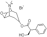 structure of CAS# 155-41-9, 甲溴东莨菪碱