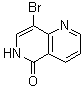 8-溴-1,6-萘啶-5(6H)-酮分子结构 (CAS 155057-97-9)