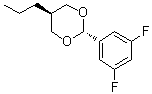 CAS 登录号：155134-98-8, 反式-2-(3,5-二氟苯基)-5-丙基-1,3-二恶烷