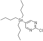2-氯-5-(三丁基锡烷基)嘧啶分子结构 (CAS 155191-68-7)