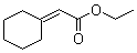 环己烷亚基乙酸乙酯分子结构 (CAS 1552-92-7)