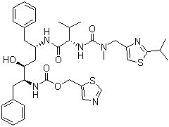 structure of CAS# 155213-67-5, 利托那韦