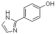 structure of CAS# 15548-89-7, 4-(咪唑-2-基)苯酚