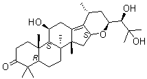 泽泻醇 F分子结构 (CAS 155521-45-2)