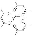 structure of CAS# 15554-47-9, Tris(acetylacetonato)yttrium