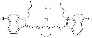 IR-1048 四氟硼酸盐分子结构 (CAS 155613-98-2)