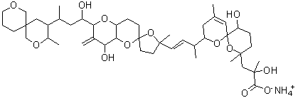 冈田酸铵盐分子结构 (CAS 155716-06-6)