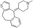 structure of CAS# 15574-96-6, 苯噻啶