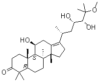 25-O-甲基泽泻醇 A分子结构 (CAS 155801-00-6)