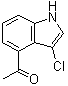 CAS # 1558171-43-9, 1-(3-Chloro-1H-indol-4-yl)-ethanone