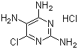 2,4,5-三氨基-6-氯嘧啶盐酸盐分子结构 (CAS 155824-29-6)