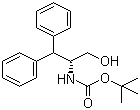 N-叔丁氧羰基-3-苯基-D-苯丙氨醇分子结构 (CAS 155836-48-9)