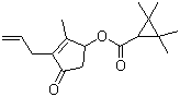 环戊烯丙菊酯分子结构 (CAS 15589-31-8)