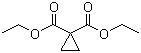 1,1-环丙基二羧酸二乙酯分子结构 (CAS 1559-02-0)