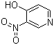 4-羟基-3-硝基吡啶分子结构 (CAS 15590-90-6)
